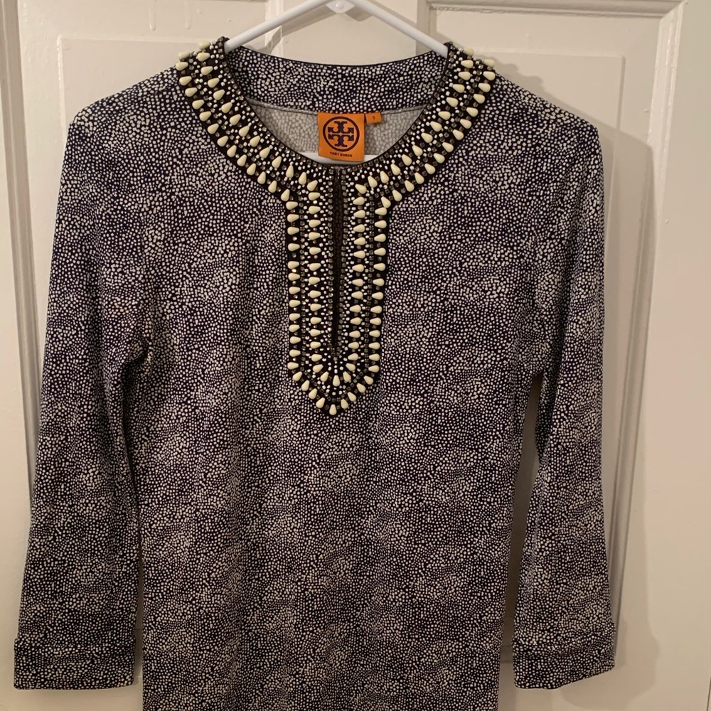Tory Burch Embellished Tunic